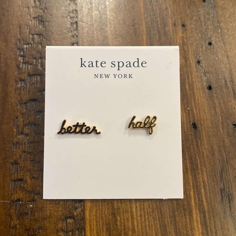 KATE SPADE - Say Yes Better Half Earrings Studs
